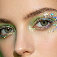 Gold Metallic Eyeliner Makeup Stickers