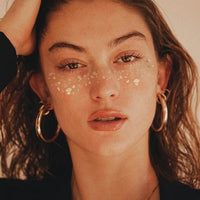 Gold Minimal Eye Makeup Stickers