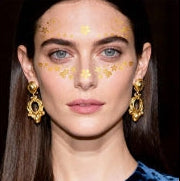 Gold Boho Face & Eye Makeup Stickers