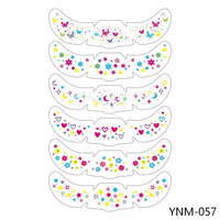 Assorted Glitter Face & Eye Makeup Stickers