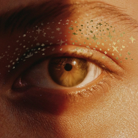 Starry Glitter Eye Makeup Stickers