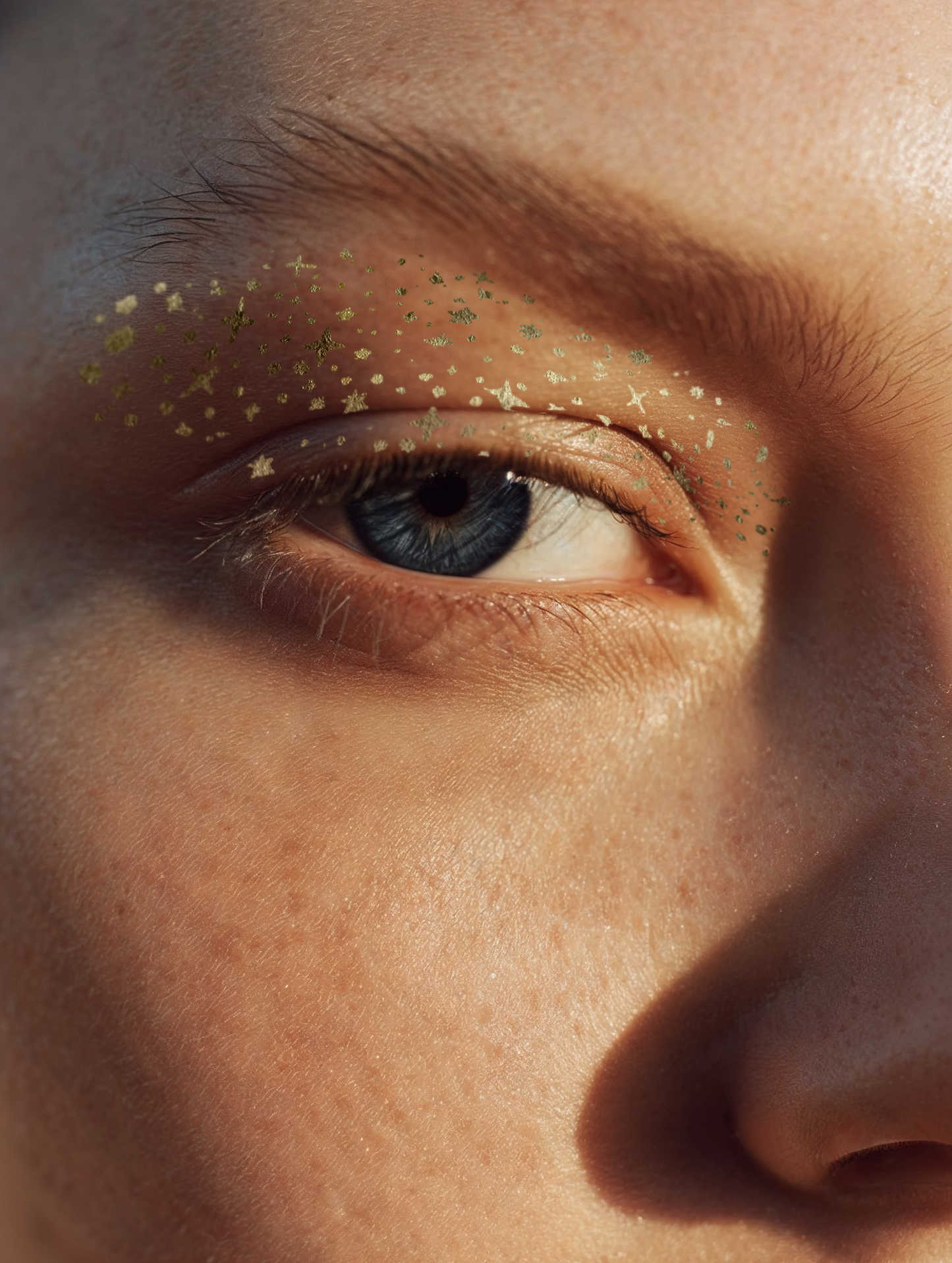 Starry Glitter Eye Makeup Stickers