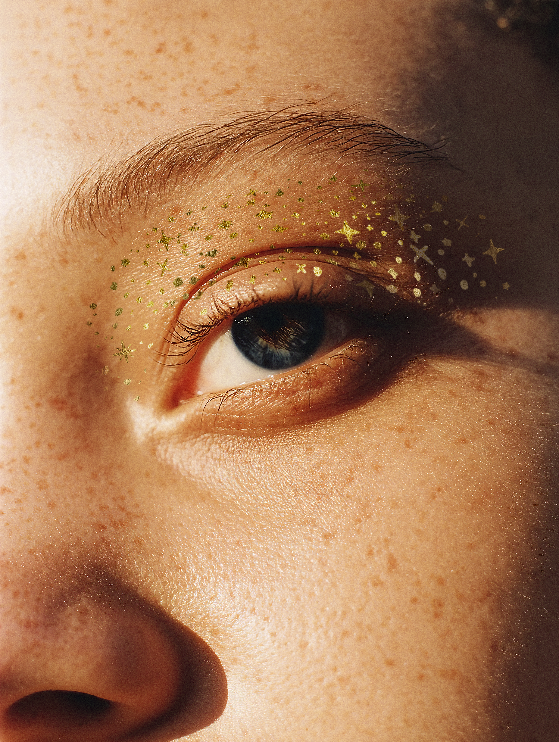 Starry Glitter Eye Makeup Stickers