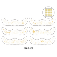 Bridal Pearl Face & Eye Makeup Stickers