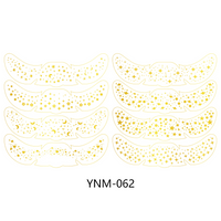 Gold Star Face & Eye Makeup Stickers