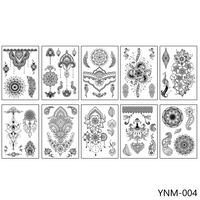 Henna Style Temporary Body Tattoo Stickers