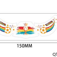 World Cup Fan Face Stickers