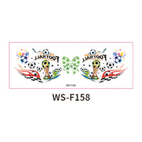 Soccer Fan Face Makeup Stickers