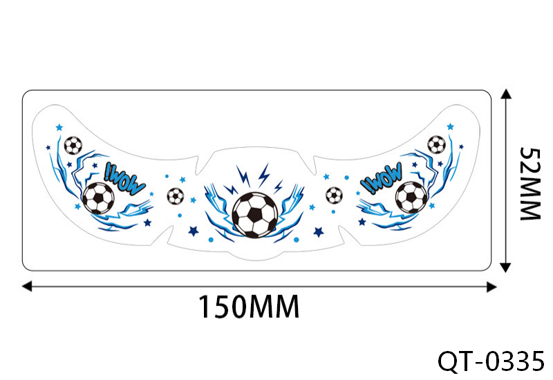 World Cup Fan Face Stickers