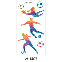 Soccer Fan Face & Body Tattoo Stickers