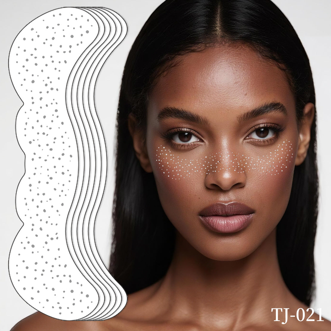Starry Glitter Face & Eye Makeup Stickers