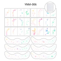 Celestial Face & Eye Makeup Sticker Set
