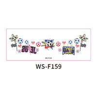 Soccer Fan Face Makeup Stickers