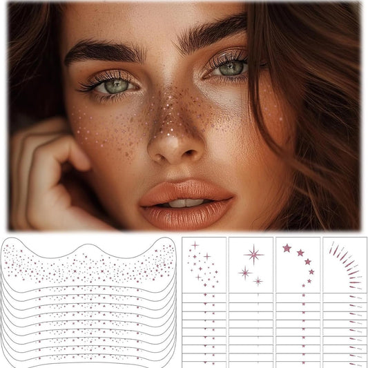 Soft Glow Faux Freckle Face Makeup Stickers