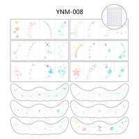 Celestial Face & Eye Makeup Sticker Set