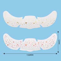 Pink&Gold Heart Faux Freckle Face Makeup Stickers