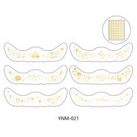 Bridal Pearl Face & Eye Makeup Stickers