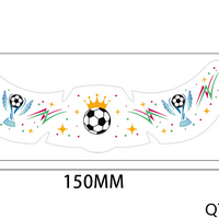 World Cup Fan Face Stickers