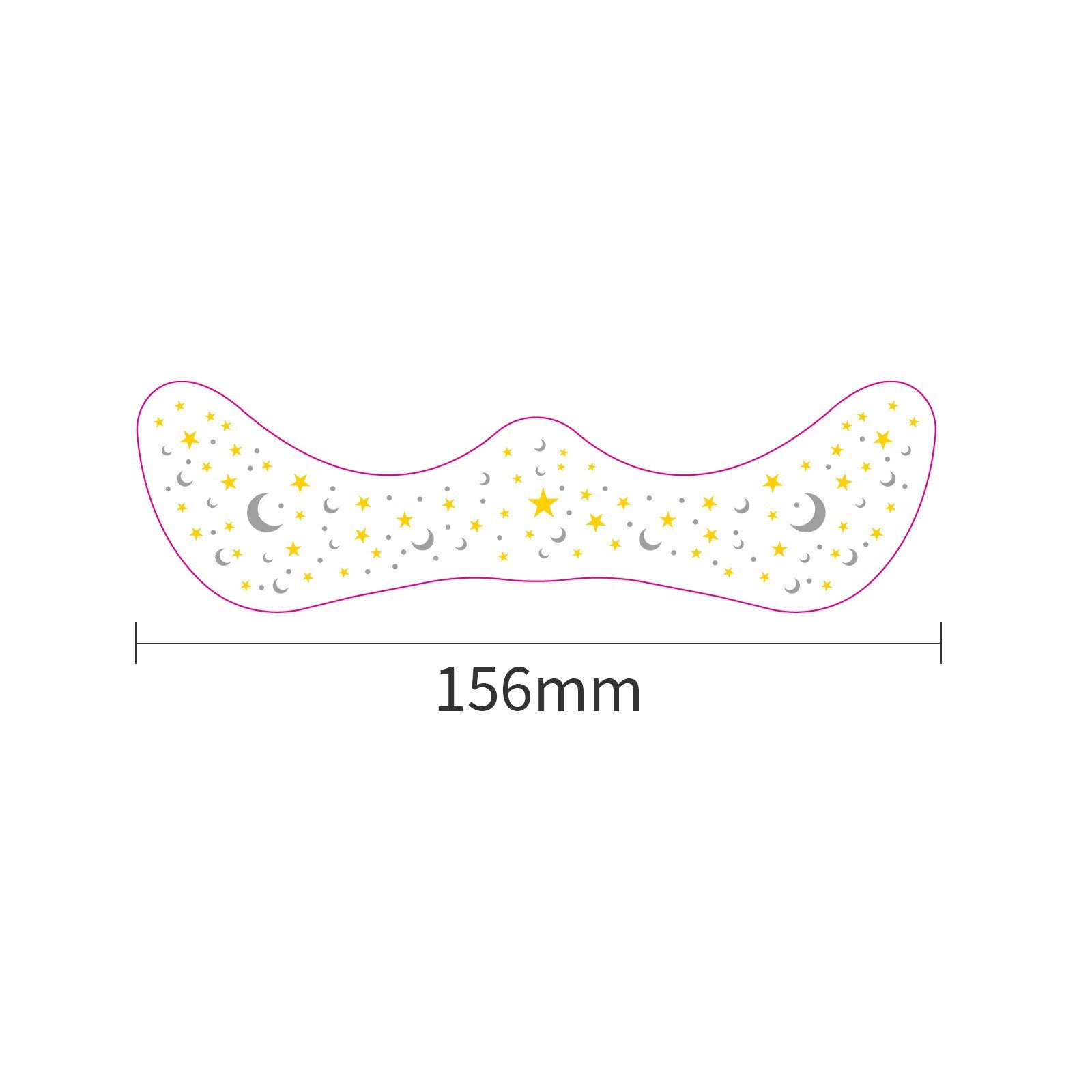 Starry Glitter Face & Eye Makeup Stickers
