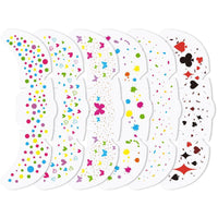 Colorful Festival Face Makeup Stickers