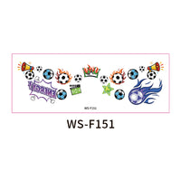 Soccer Fan Face Makeup Stickers