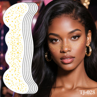 Starry Glitter Face & Eye Makeup Stickers