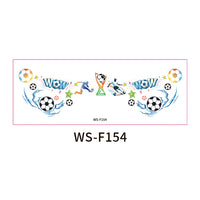 Soccer Fan Face Makeup Stickers