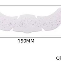 Silver Star Faux Freckle Face Makeup Stickers