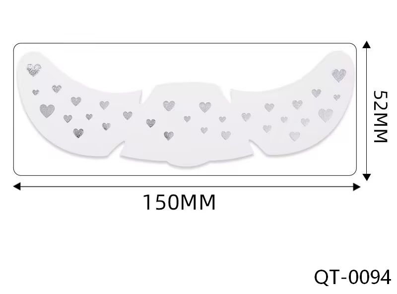 Silver Star Faux Freckle Face Makeup Stickers