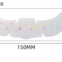Colorful Sparkle Faux Freckle Face Makeup Stickers