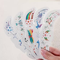 World Cup Fan Face Stickers